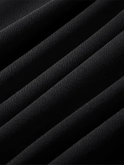 Women's Work Dress Semi Formal Dress A Line Dress Fashion Midi Dress Hollow Out Crew Neck Long Sleeve Plain Regular Fit Black Red Fall Winter S M L XL XXL -Party Prom Dresses Sales Store rwbkeo1692603047030