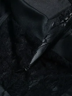 Women‘s Prom Party Dress Black Dress Long Dress Maxi Dress Red Sleeveless Pure Color Lace Winter Fall Autumn Strapless Party 2023 S M L XL XXL 3XL 4XL 5XL -Party Prom Dresses Sales Store samnct1676616468688