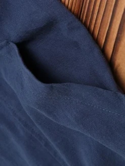 Women‘s Casual Dress Cotton Dress Shirt Dress Swing Dress Midi Dress Blue Yellow Red Long Sleeve Pure Color Pocket Summer Fall Spring Shirt Collar Basic Daily Weekend Loose Fit 2023 S M L XL XXL 3XL -Party Prom Dresses Sales Store sfyjfh1673853091078