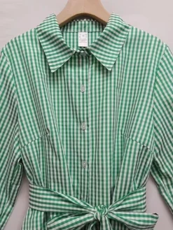 Women's Shirt Dress Casual Dress Cotton Linen Dress Midi Dress Polyester Fashion Modern Outdoor Daily Vacation Shirt Collar Button Pocket Long Sleeve Summer Spring Fall 2023 Loose Fit Red Royal Blue -Party Prom Dresses Sales Store shvpnp1693304776512