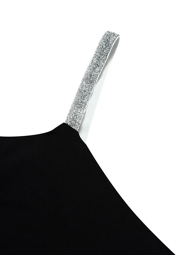 Women‘s Cocktail Party Dress Homecoming Dress Wedding Guest Dress Fringe Dress Mini Dress Black Sleeveless Pure Color Tassel Fringe Spring Summer Spaghetti Strap Hot Date 2023 S M L XL 4 Women‘s Cocktail Party Dress Homecoming Dress Wedding Guest Dress Fringe Dress Mini Dress Black Sleeveless Pure Color Tassel Fringe Spring Summer Spaghetti Strap Hot Date 2023 S M L XL - Image 4