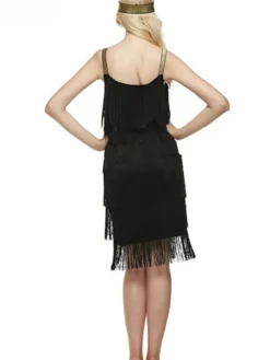 Women's Party Dress Black Dress Wedding Guest Fringe Dress Cocktail Dress Homecoming Dress Mini Dress Black White Red Sleeveless Tassel Winter Spaghetti Strap 11 Women's Party Dress Black Dress Wedding Guest Fringe Dress Cocktail Dress Homecoming Dress Mini Dress Black White Red Sleeveless Tassel Winter Spaghetti Strap -Party Prom Dresses Sales Store sqxibu1670837294990