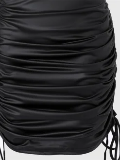 Women's Party Dress Cocktail Dress Bodycon Mini Dress Black Sleeveless Pure Color Lace Spring Fall Winter Spaghetti Strap Fashion Wedding Guest Vacation 2023 S M L XL -Party Prom Dresses Sales Store sxjtth1697007222812