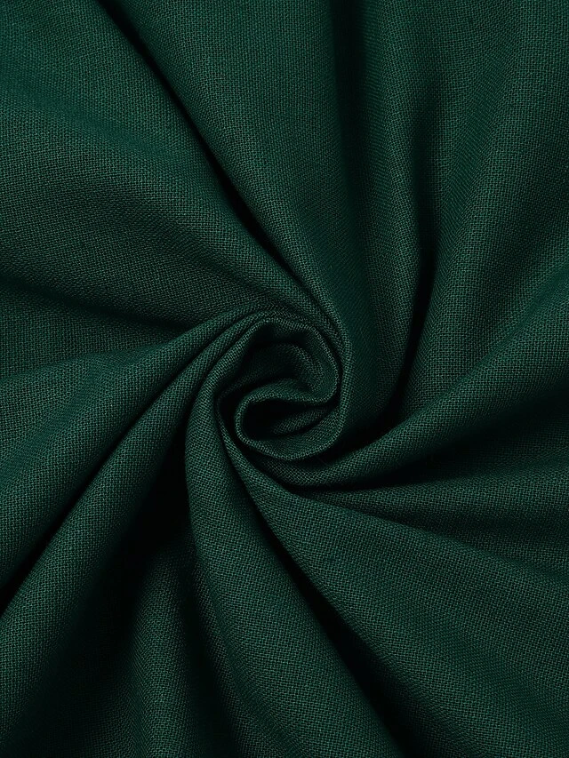 Women‘s Cotton Linen Dress Caftan Dress Shift Dress Long Dress Maxi Dress Green Red Light Blue White Black 3/4 Length Sleeve Pure Color Pocket Spring Summer Fall Boat Neck Basic Casual Loose Fit 2023 7 Women‘s Cotton Linen Dress Caftan Dress Shift Dress Long Dress Maxi Dress Green Red Light Blue White Black 3/4 Length Sleeve Pure Color Pocket Spring Summer Fall Boat Neck Basic Casual Loose Fit 2023 - Image 7