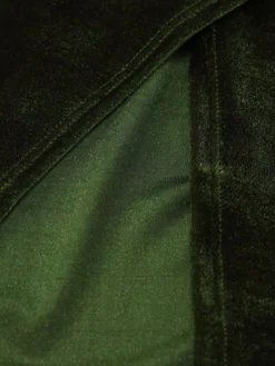 Women‘s Christmas Party Dress Velvet Dress Wedding Guest Dress Long Dress Maxi Dress Green Sleeveless Pure Color Split Spring Fall Winter Spaghetti Strap Winter Dress Evening Party Wedding -Party Prom Dresses Sales Store tgugka1692351410942