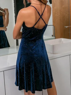 Women‘s Christmas Party Dress Homecoming Dress Velvet Dress Cocktail Dress Mini Dress Black Wine Royal Blue Sleeveless Pure Color Ruched Spring Fall Winter Strap Fashion Birthday Wedding Guest 34 Women‘s Christmas Party Dress Homecoming Dress Velvet Dress Cocktail Dress Mini Dress Black Wine Royal Blue Sleeveless Pure Color Ruched Spring Fall Winter Strap Fashion Birthday Wedding Guest -Party Prom Dresses Sales Store twster1693808691300