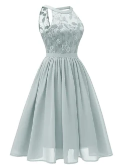 Women‘s Party Dress Homecoming Dress Wedding Guest Lace Dress A Line Dress Midi Dress Pink Wine Navy Blue Sleeveless Pure Color Lace Summer Spring Halter Party Slim 2023 S M L XL XXL 18 Women‘s Party Dress Homecoming Dress Wedding Guest Lace Dress A Line Dress Midi Dress Pink Wine Navy Blue Sleeveless Pure Color Lace Summer Spring Halter Party Slim 2023 S M L XL XXL -Party Prom Dresses Sales Store tzrydj1557718612452