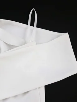 Women‘s Christmas Prom Dress Party Dress Fringe Dress Midi Dress White Green Rose Short Sleeve Pure Color Tassel Fringe Fall Winter Autumn Off Shoulder Fashion Vacation 2023 S M L XL XXL 3XL 4XL -Party Prom Dresses Sales Store ublsug1694503331855