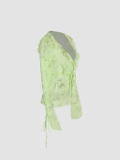 Women's Two Piece Dress Set Casual Dress Skirt Set Outdoor Daily Fashion Streetwear Print Long Dress Maxi Dress V Neck Long Sleeve Floral Slim Pink Green Fall S M L -Party Prom Dresses Sales Store ucommo1693278432020