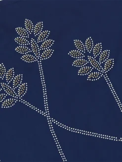 Women's Prom Dress Party Dress Swing Dress Long Dress Maxi Dress Wine Dark Blue Light Blue 3/4 Length Sleeve Leaf Beads Spring Fall Winter V Neck Fashion Winter Dress Wedding Guest Evening Party 2023 -Party Prom Dresses Sales Store ukhwbb1696839871652