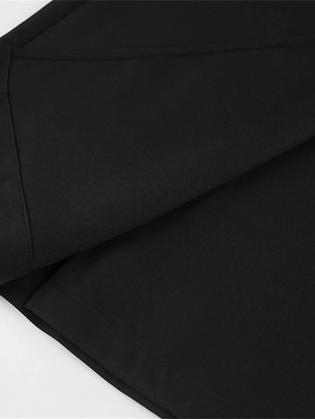 Women's Work Dress Blazer Dress Sheath Dress Fashion Office Daily Workfashion Mini Dress Button Lapel Long Sleeve Plain Regular Fit Black Fall Winter S M L 11 Women's Work Dress Blazer Dress Sheath Dress Fashion Office Daily Workfashion Mini Dress Button Lapel Long Sleeve Plain Regular Fit Black Fall Winter S M L - Image 11