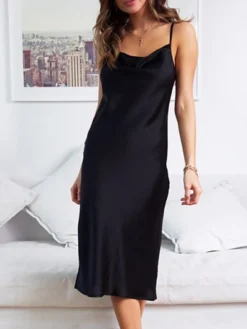 Women's Party Dress Satin Dress Emerald Green Dress Midi Dress Black Wine Gold Sleeveless Pure Color Backless Summer Spring Spaghetti Strap Stylish 2023 S M L XL 24 Women's Party Dress Satin Dress Emerald Green Dress Midi Dress Black Wine Gold Sleeveless Pure Color Backless Summer Spring Spaghetti Strap Stylish 2023 S M L XL -Party Prom Dresses Sales Store vhvkyu1649668983792