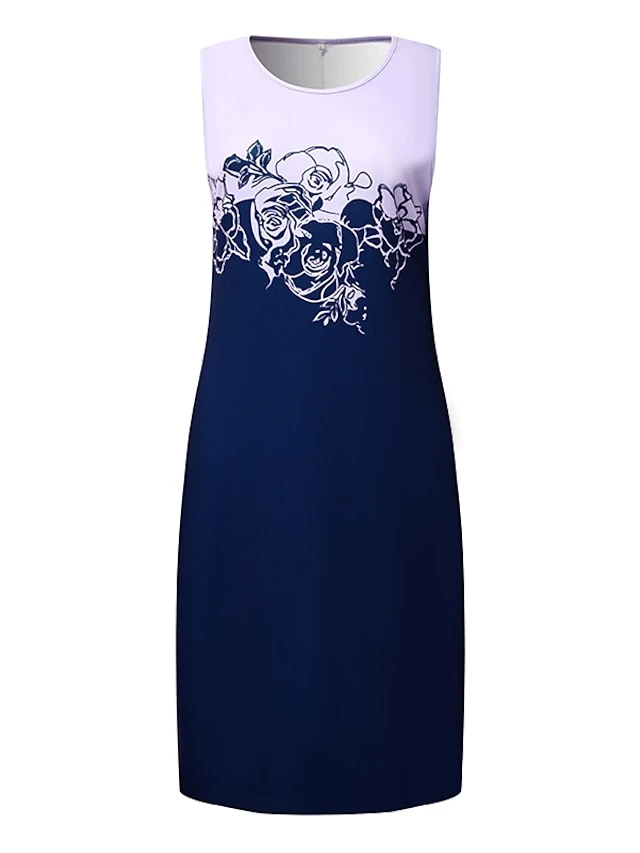 Women's Dress Set Two Piece Dress Floral Dress Midi Dress Purple 3/4 Length Sleeve Print Print Winter Fall Autumn Crew Neck Fashion Party Daily Wedding Guest 2023 S M L XL XXL 3XL 6 Women's Dress Set Two Piece Dress Floral Dress Midi Dress Purple 3/4 Length Sleeve Print Print Winter Fall Autumn Crew Neck Fashion Party Daily Wedding Guest 2023 S M L XL XXL 3XL - Image 6