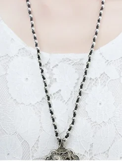 Women's Work Dress Lace Dress Black Dress Fashion Midi Dress Lace Crew Neck Long Sleeve Plain Loose Fit Black White Pink Fall Winter M L XL XXL 3XL -Party Prom Dresses Sales Store vpphtm1693300613539