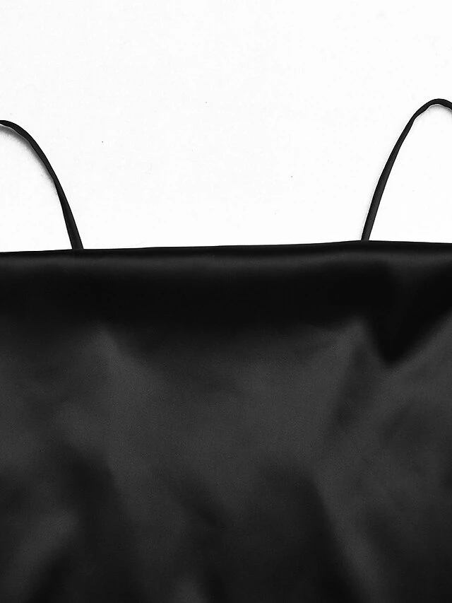 Women's Party Dress Satin Maxi Long Dress Green Short Sleeve Pure Color Split Cold Shoulder Spring Summer Off Shoulder Elegant Sexy Party 2023 S M L 4 Women's Party Dress Satin Maxi Long Dress Green Short Sleeve Pure Color Split Cold Shoulder Spring Summer Off Shoulder Elegant Sexy Party 2023 S M L - Image 4