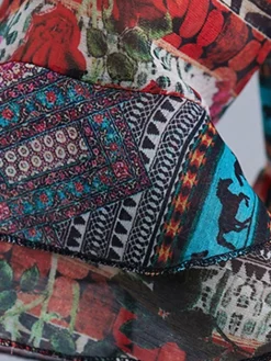 Women's Casual Dress Cotton Linen Dress Swing Dress Midi Dress Linen / Cotton Blend Fashion Classic Outdoor Daily Holiday V Neck Ruched Ruffle 3/4 Length Sleeve Fall Winter Autumn 2023 Loose Fit Blue 25 Women's Casual Dress Cotton Linen Dress Swing Dress Midi Dress Linen / Cotton Blend Fashion Classic Outdoor Daily Holiday V Neck Ruched Ruffle 3/4 Length Sleeve Fall Winter Autumn 2023 Loose Fit Blue -Party Prom Dresses Sales Store wnkbmg1693553171754