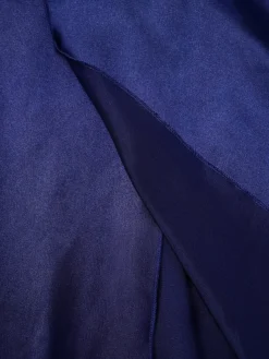 Women‘s Prom Party Dress Satin Dress Swing Dress Long Dress Maxi Dress Black Blue Dark Green Pure Color Backless Fall Spring Spaghetti Romantic Winter Dress Daily Evening Party 2023 -Party Prom Dresses Sales Store wxazvx1677580221421