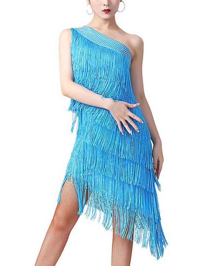 Women's Party Dress Fringe Dress Cocktail Dress Midi Dress Black White Light Red Sleeveless Pure Color Tassel Fringe Summer Spring Fall One Shoulder Fashion Evening Party Wedding Guest Vacation Slim 3 Women's Party Dress Fringe Dress Cocktail Dress Midi Dress Black White Light Red Sleeveless Pure Color Tassel Fringe Summer Spring Fall One Shoulder Fashion Evening Party Wedding Guest Vacation Slim - Image 3