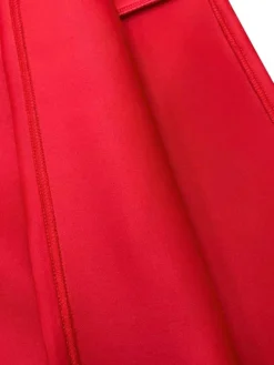 Women‘s Prom Cocktail Party Dress Wedding Guest Dress Swing Dress Long Dress Maxi Dress Purple Yellow Red Half Sleeve Pure Color Bow Spring Summer Stand Collar 2023 S M L XL XXL 3XL -Party Prom Dresses Sales Store ygmhbi1651742092017