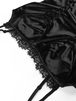 Women's Party Dress Cocktail Dress Bodycon Mini Dress Black Sleeveless Pure Color Lace Up Spring Fall Winter Spaghetti Strap Fashion Halloween Birthday Wedding Guest 2023 S M L -Party Prom Dresses Sales Store yofjmq1693886976591