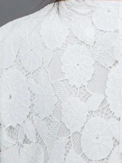 Women's Work Dress Lace Dress Black Dress Fashion Midi Dress Lace Pocket Crew Neck Long Sleeve Plain Loose Fit Black White Pink Fall M L XL XXL 3XL 35 Women's Work Dress Lace Dress Black Dress Fashion Midi Dress Lace Pocket Crew Neck Long Sleeve Plain Loose Fit Black White Pink Fall M L XL XXL 3XL -Party Prom Dresses Sales Store yzvbyu1693281266761