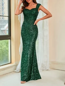 Women's Bodycon Sheath Dress Maxi Long Dress Green Sleeveless Pure Color Sequins Spring Summer V Neck Stylish Hot Sexy Party 2022 XS S M L XL XXL / Party Dress / Sequin Dress 9 Women's Bodycon Sheath Dress Maxi Long Dress Green Sleeveless Pure Color Sequins Spring Summer V Neck Stylish Hot Sexy Party 2022 XS S M L XL XXL / Party Dress / Sequin Dress -Party Prom Dresses Sales Store zbcazf1656583541542