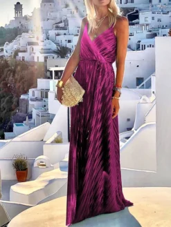 Women's Long Dress Maxi Dress Party Dress Casual Dress Swing Dress Plain Fashion Casual Outdoor Daily Holiday Ruched Sleeveless Strap Dress Loose Fit Dark Green Purple Dark Blue Spring S M L XL 13 Women's Long Dress Maxi Dress Party Dress Casual Dress Swing Dress Plain Fashion Casual Outdoor Daily Holiday Ruched Sleeveless Strap Dress Loose Fit Dark Green Purple Dark Blue Spring S M L XL -Party Prom Dresses Sales Store zezliz1678435807140